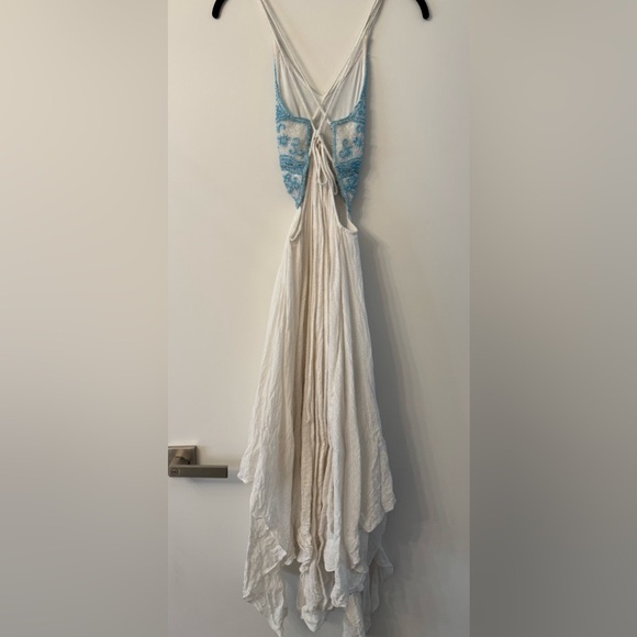 Free People Beaded Turquoise Spirit Maxi Dress - Picture 4 of 14